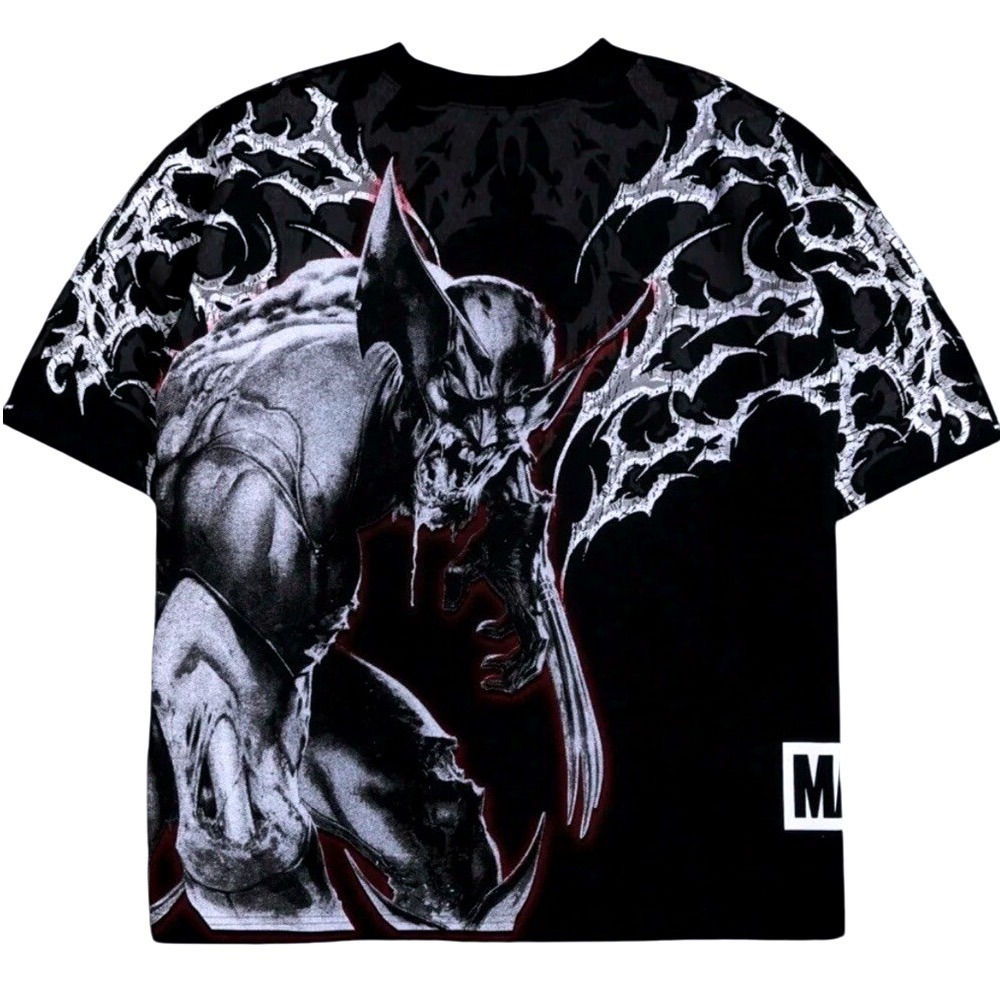 Civil Regime x Marvel Zombies Wolverinem Side By Side 199x Tee  Size L